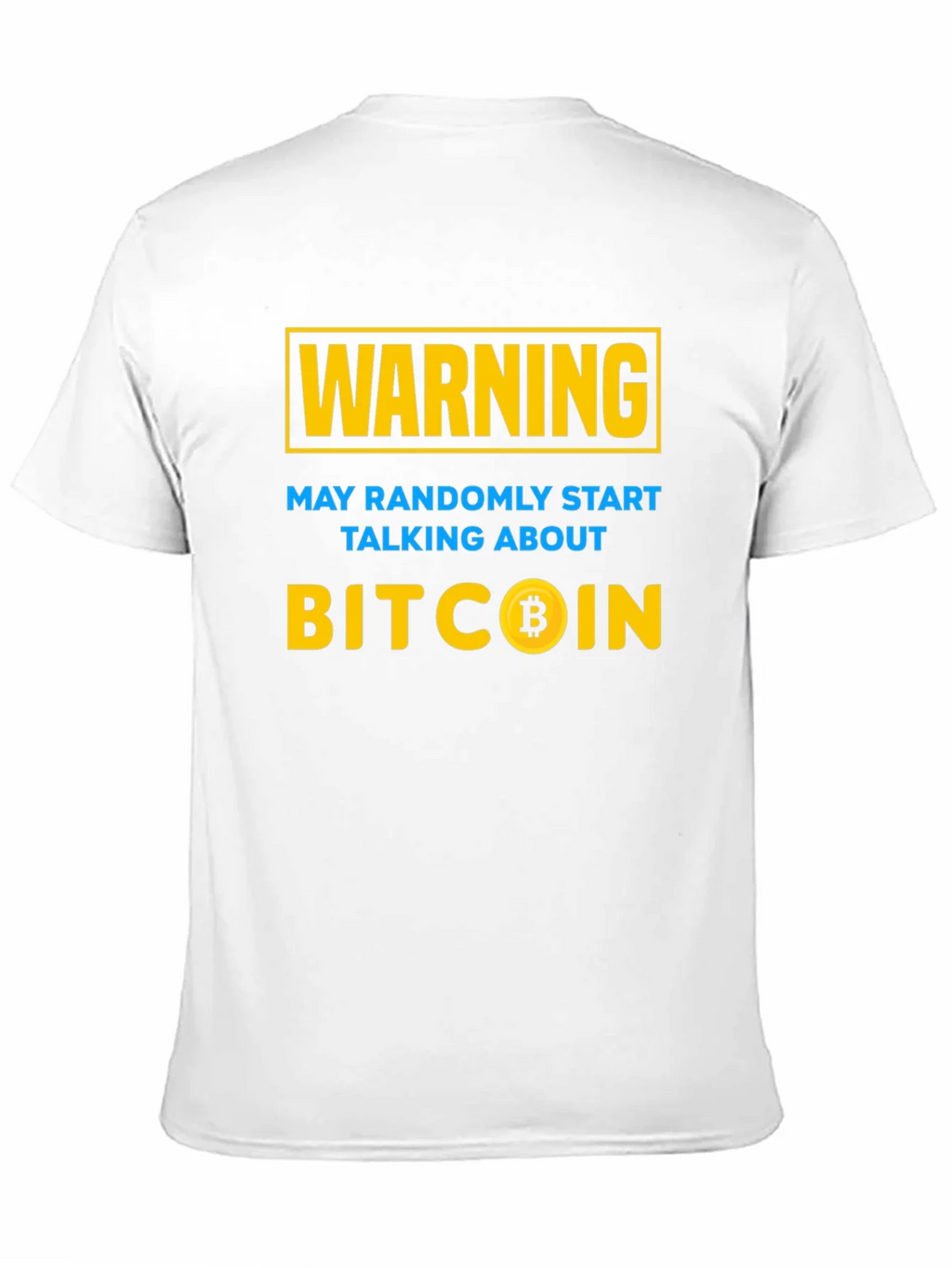 Bitcoin Warning T-Shirt - Crypto Investor Tee product image 10