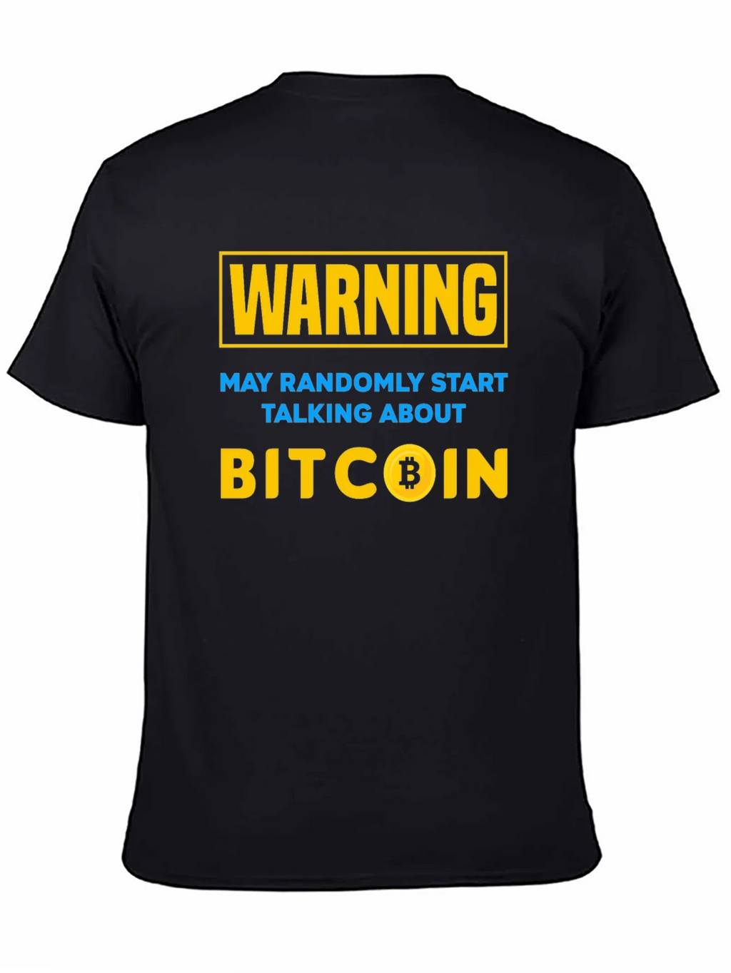 Bitcoin Warning T-Shirt - Crypto Investor Tee product image 4