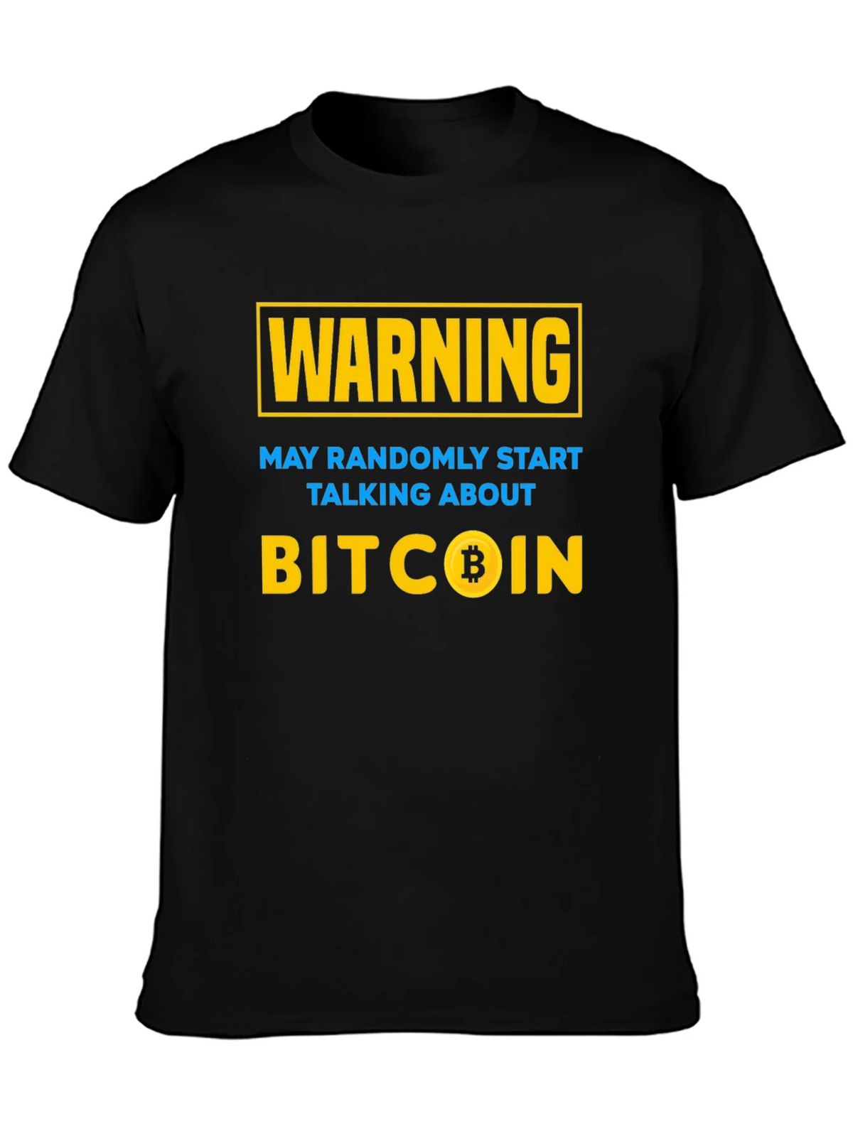 Bitcoin Warning T-Shirt - Crypto Investor Tee product image 3
