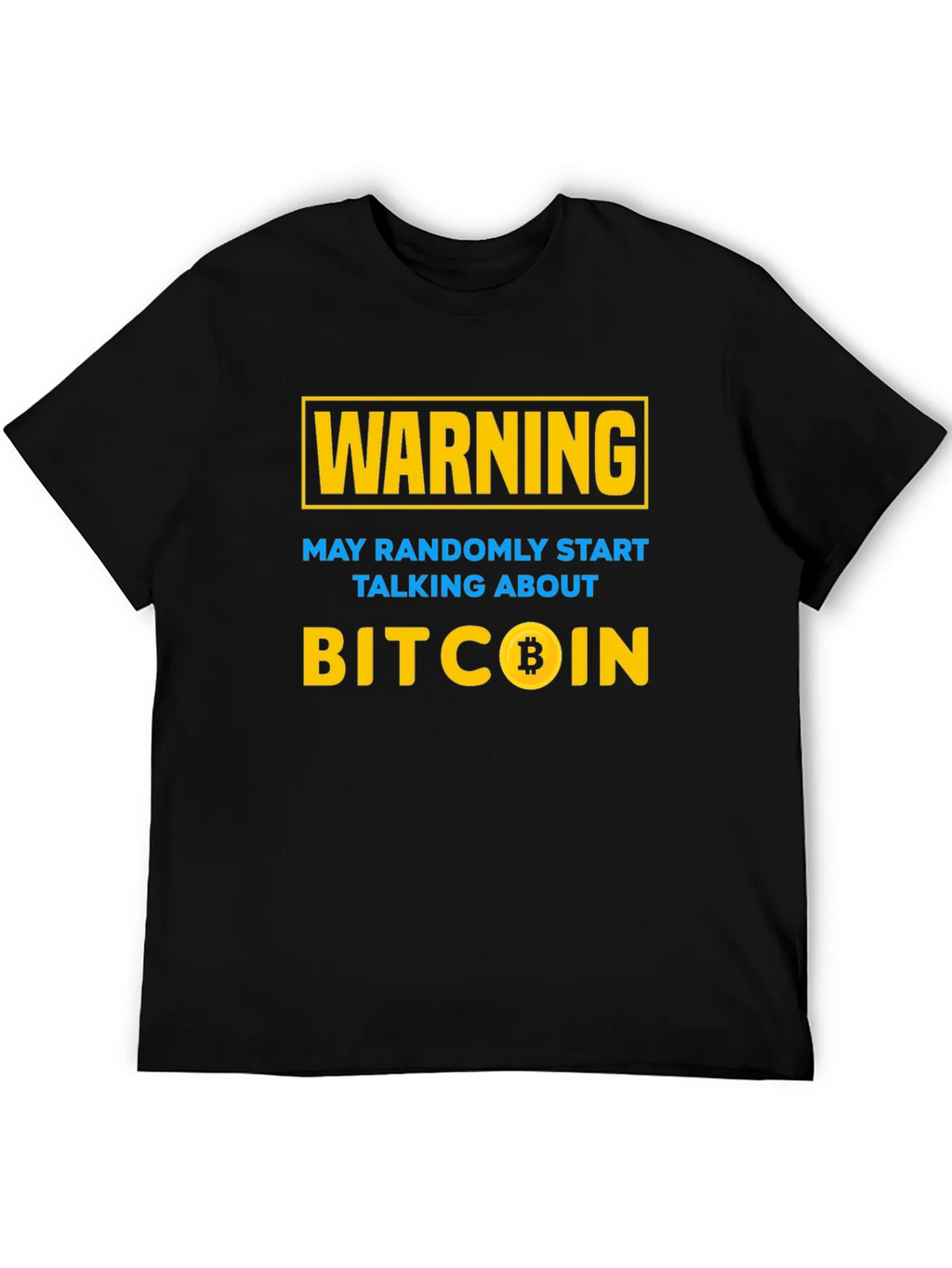 Bitcoin Warning T-Shirt - Crypto Investor Tee product image 5