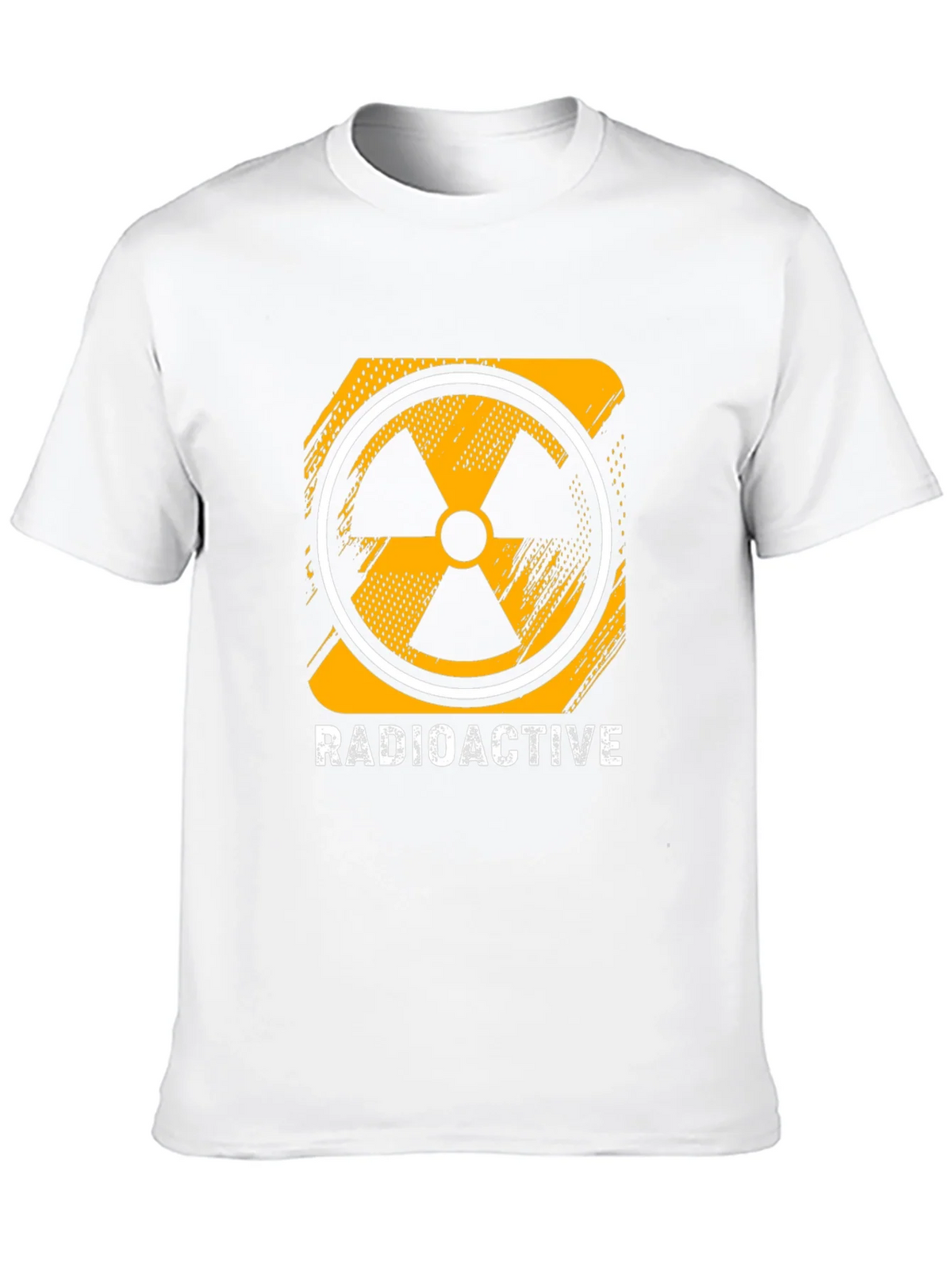 Radioactive Symbol Graphic Print Black T-Shirt product image 9