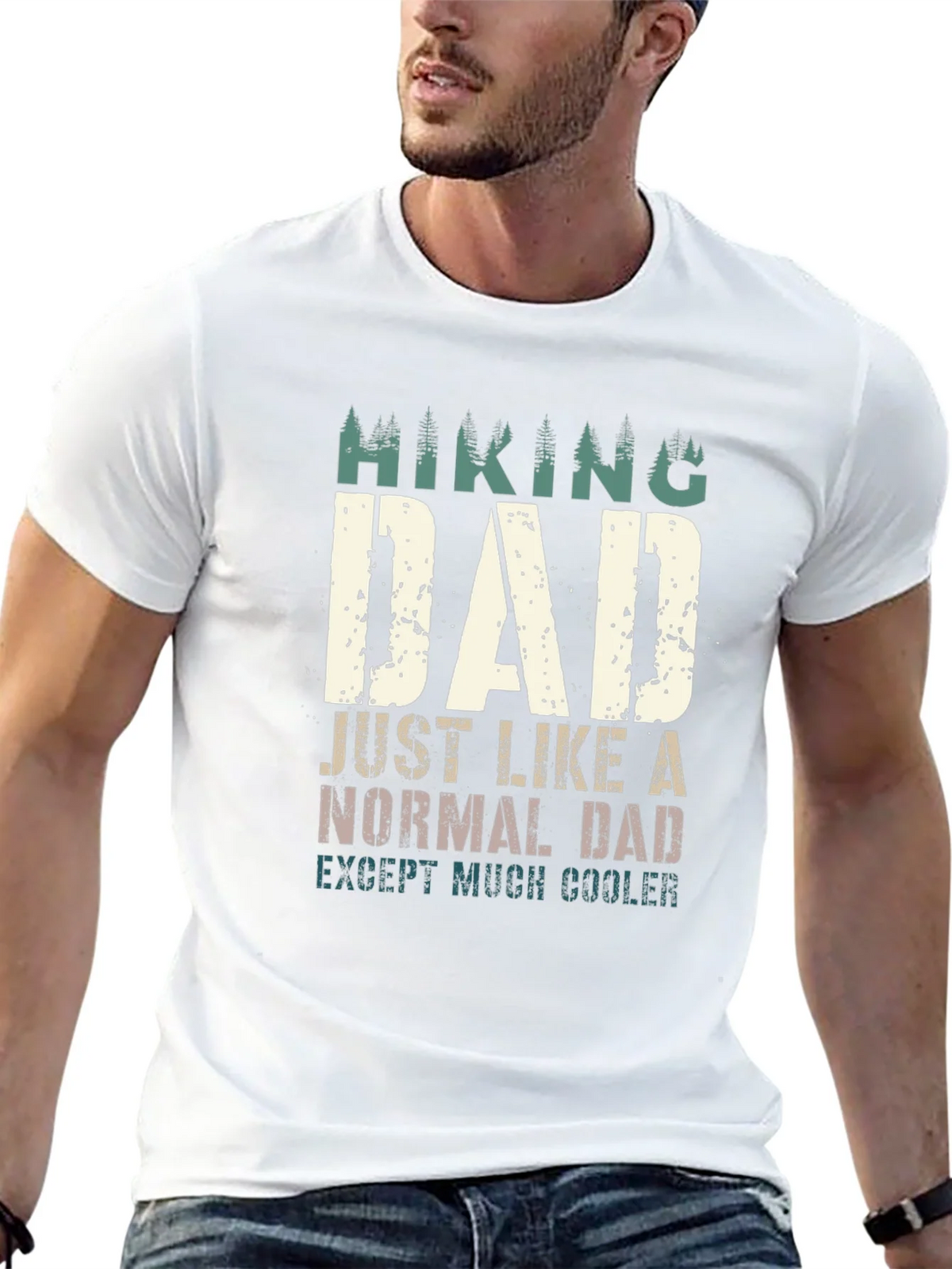 Hiking Dad T-Shirt - Cool Tee product image 4