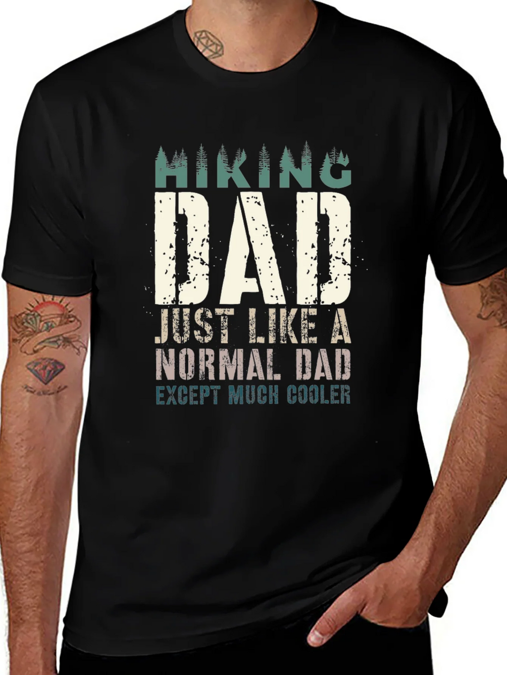 Hiking Dad T-Shirt - Cool Tee product image 1