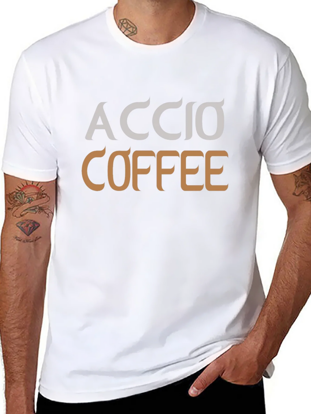 Accio Coffee T-Shirt - Wizardry Brew Tee product image 7