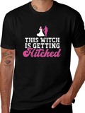 Bride To Be T-Shirt - This Witch Is Getting Hitched product image 1