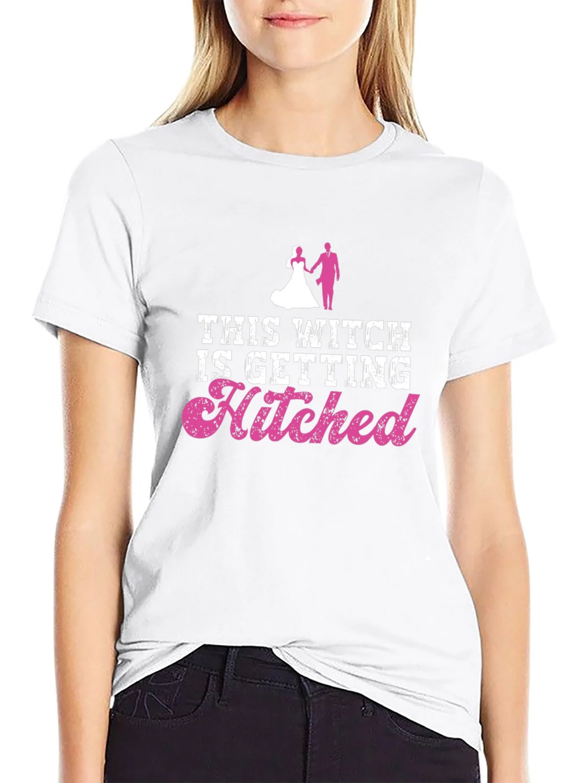 Bride To Be T-Shirt - This Witch Is Getting Hitched product image 8