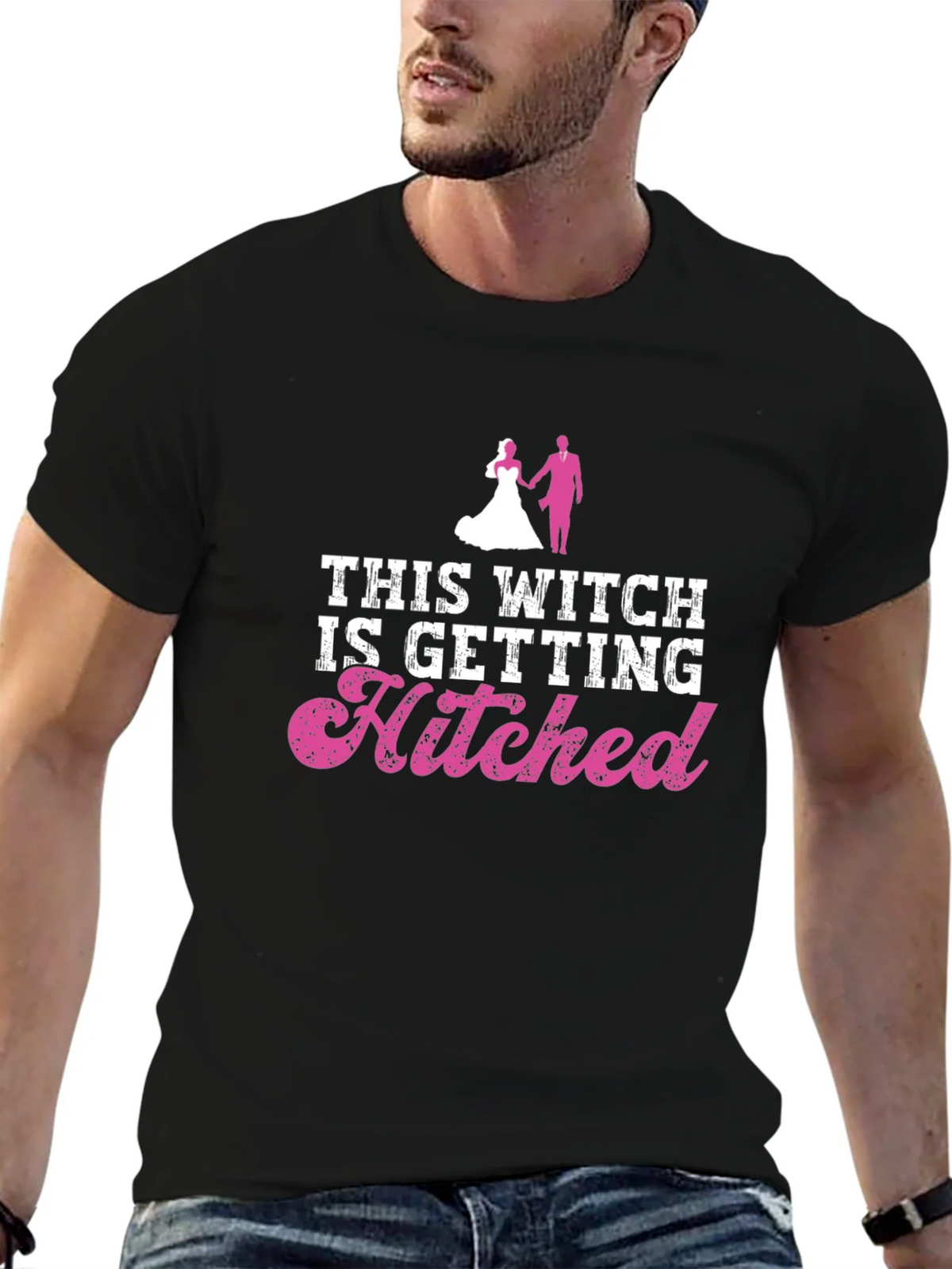 Bride To Be T-Shirt - This Witch Is Getting Hitched product image 6