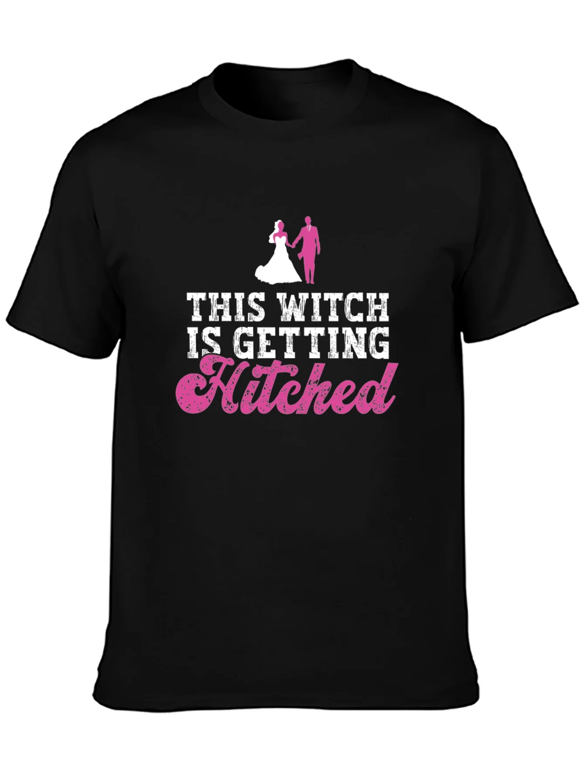 Bride To Be T-Shirt - This Witch Is Getting Hitched product image 3