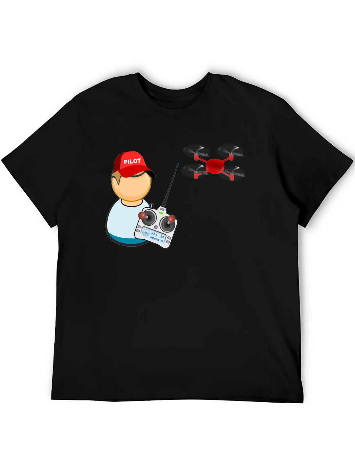 Drone Pilot T-Shirt - Fly High! product image 5
