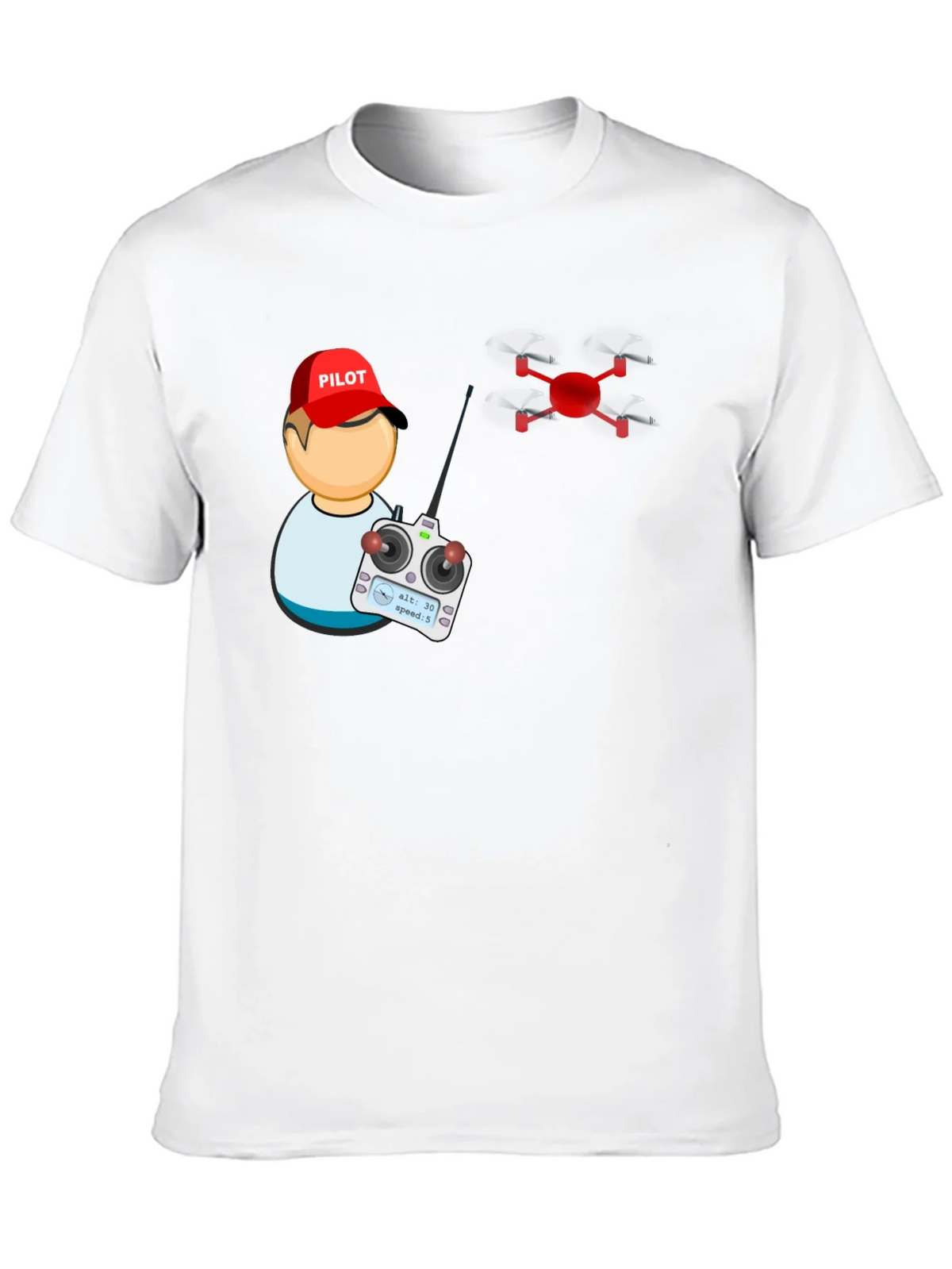 Drone Pilot T-Shirt - Fly High! product image 9