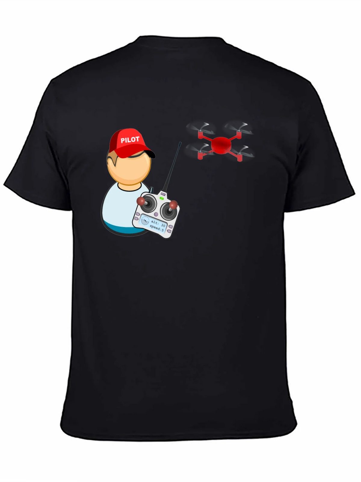 Drone Pilot T-Shirt - Fly High! product image 4