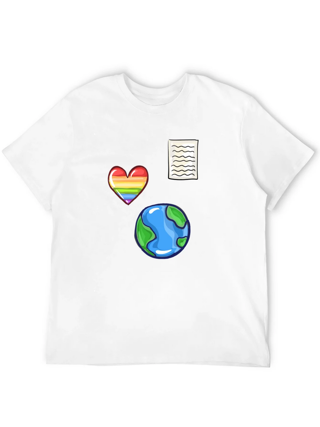 Novelty Print Black T-Shirt product image 11