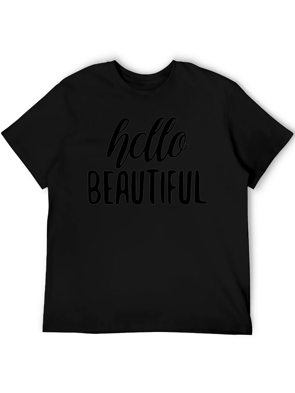 Hello Beautiful Graphic Tee - Soft Cotton Blend product image 8