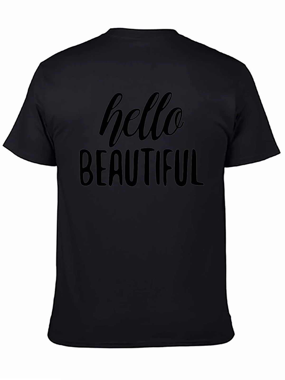 Hello Beautiful Graphic Tee - Soft Cotton Blend product image 7