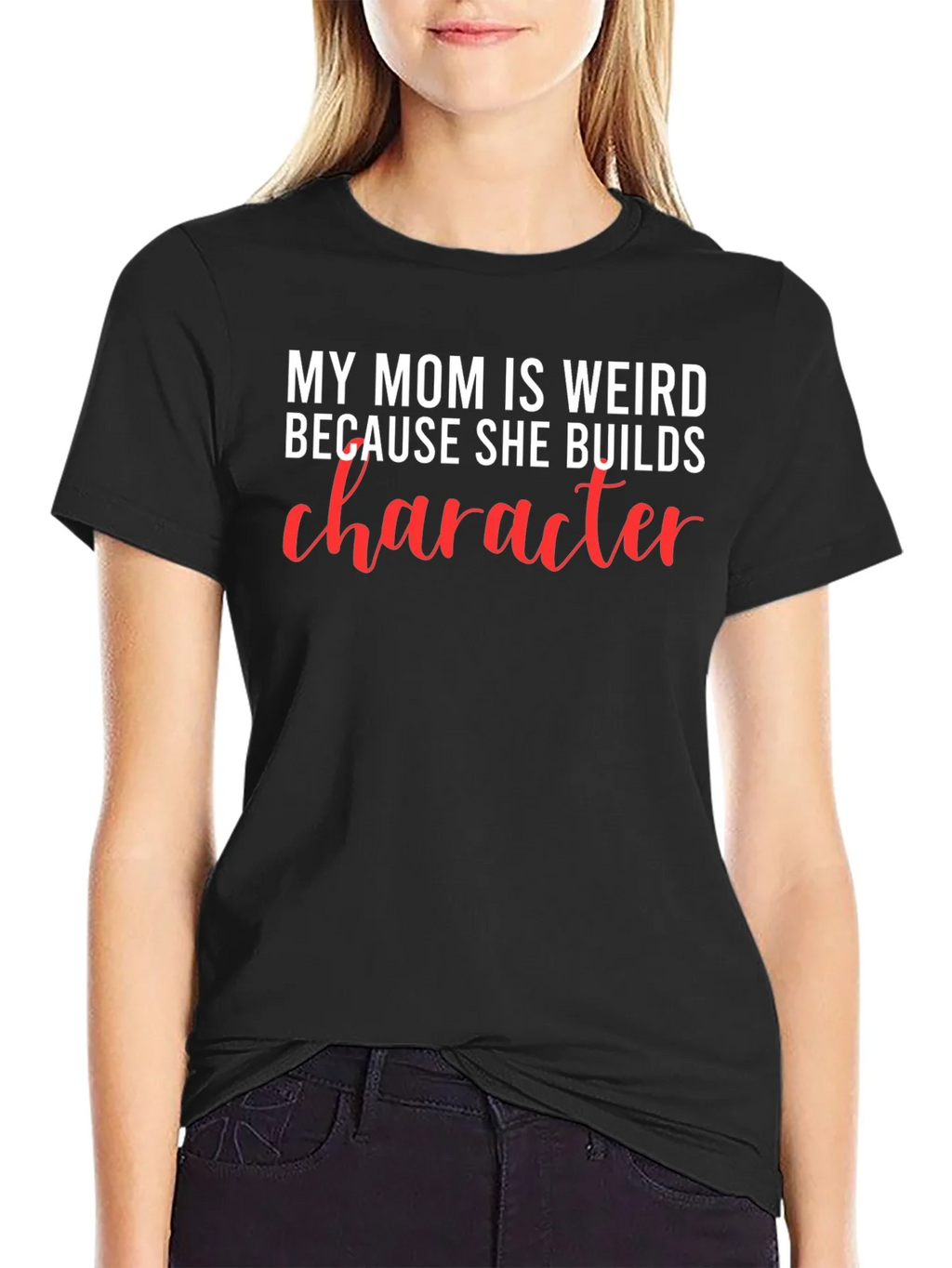 My Mom is Weird T-Shirt product image 2