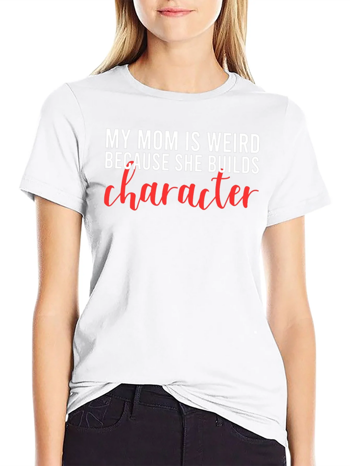 My Mom is Weird T-Shirt product image 8