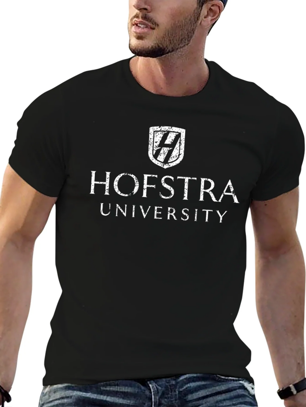 Hofstra University Black T-Shirt product image 6