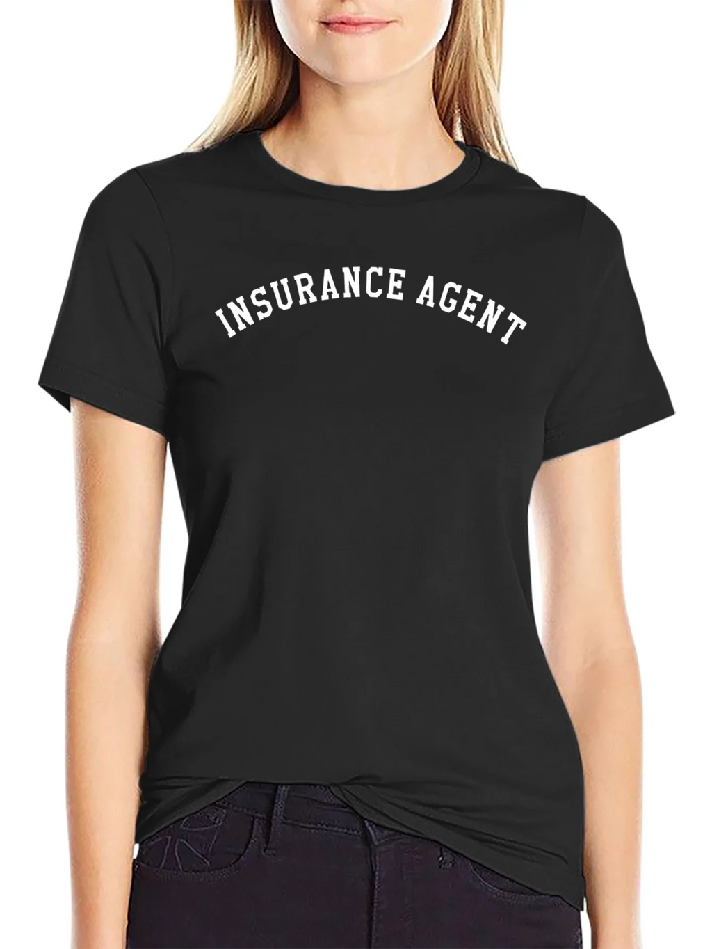 Insurance Agent T-Shirt - Classic Black Tee product image 5