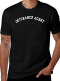 Insurance Agent T-Shirt - Classic Black Tee product image 1