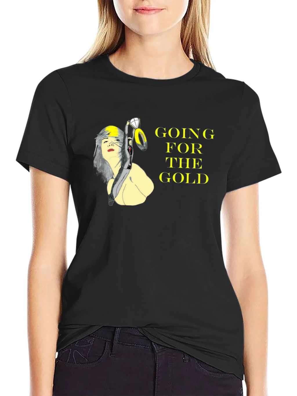 Going for the Gold Graphic T-Shirt product image 2