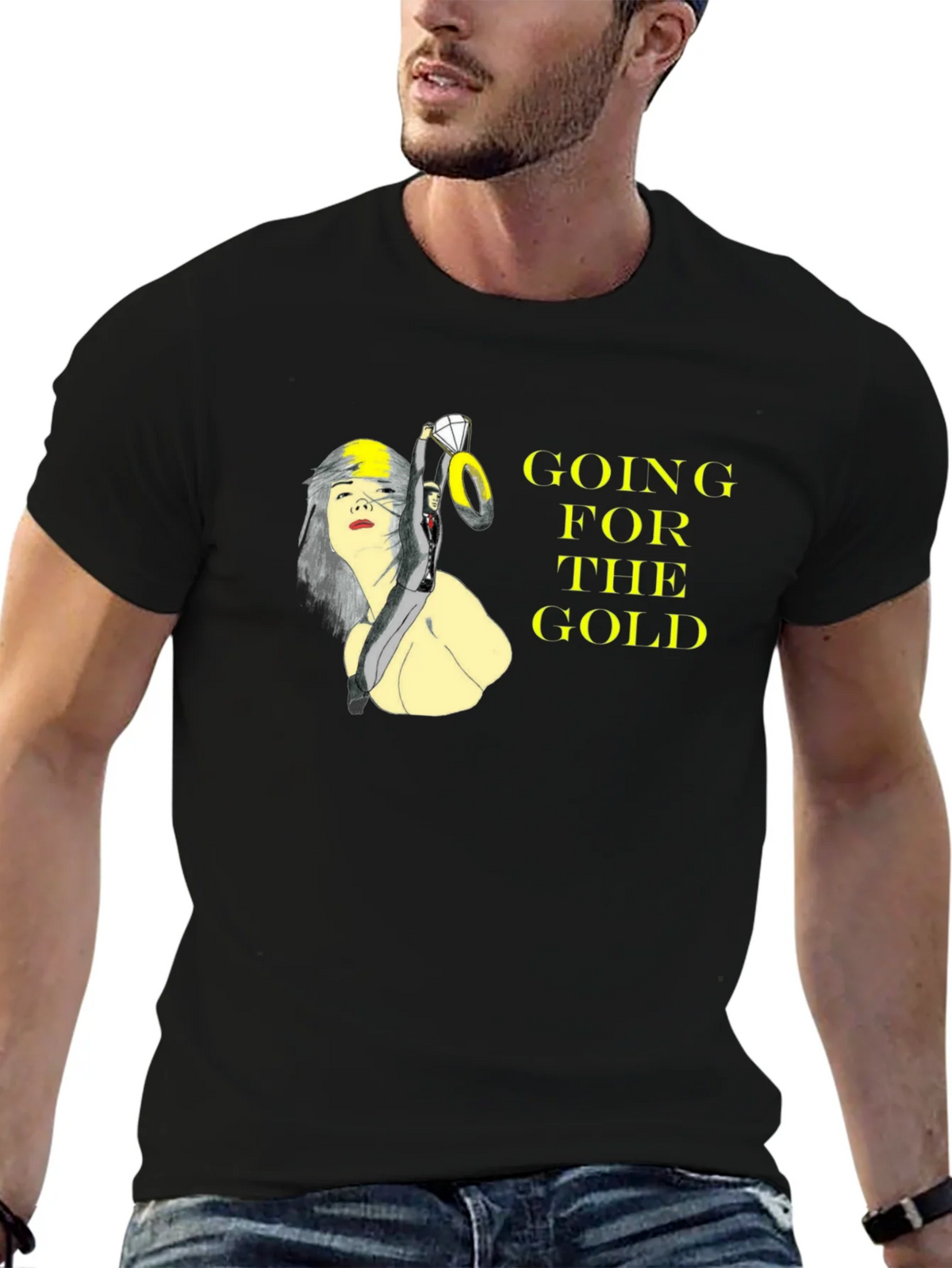 Going for the Gold Graphic T-Shirt product image 6
