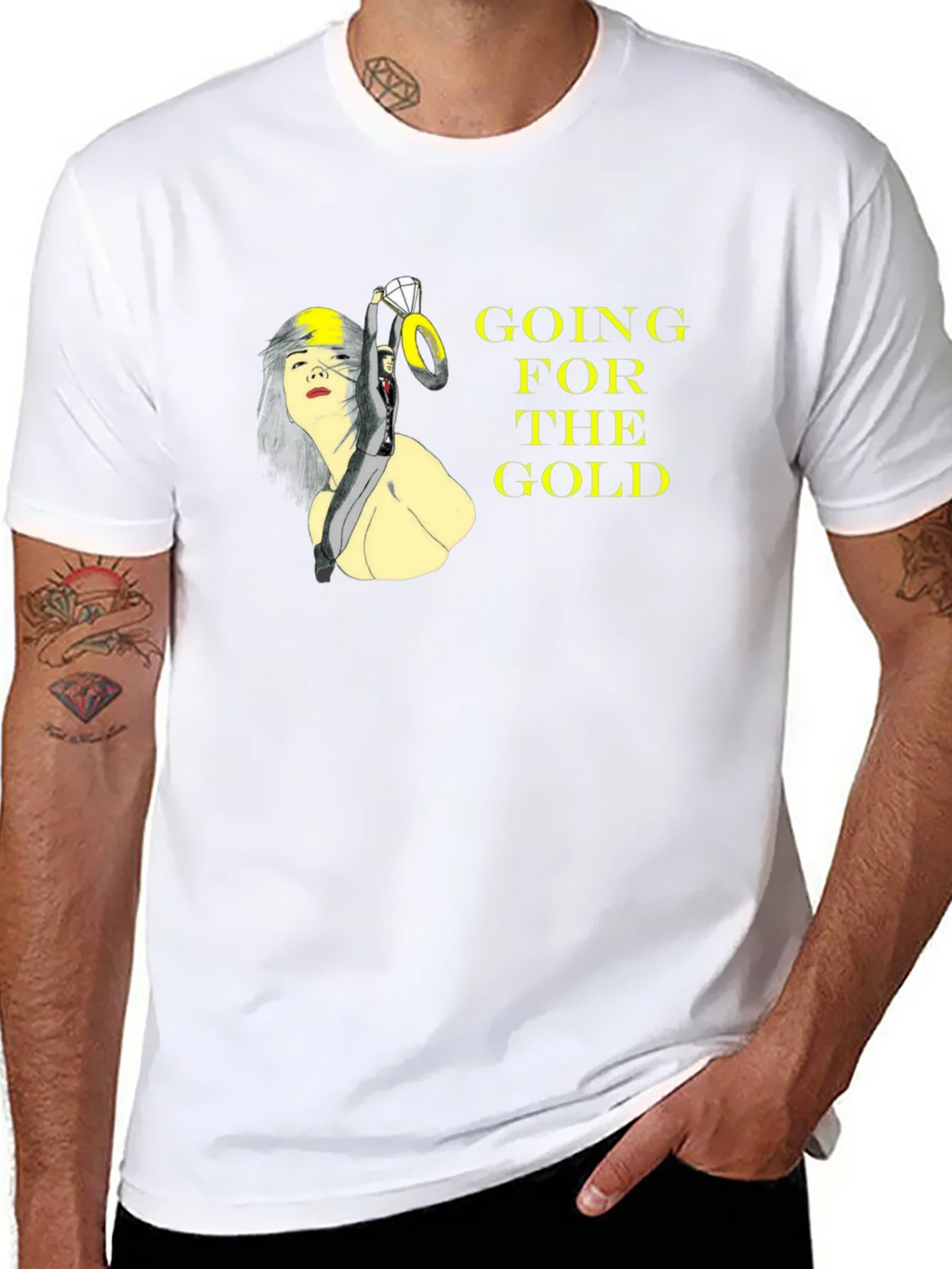 Going for the Gold Graphic T-Shirt product image 7