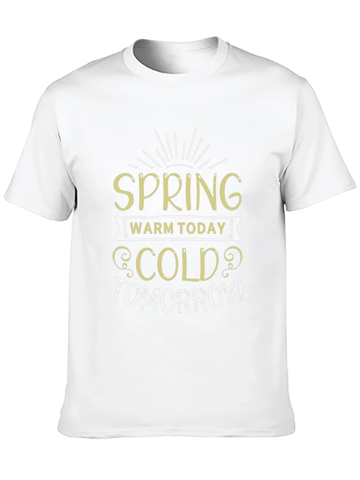 Spring Warm Today Cold Tomorrow T-Shirt product image 9