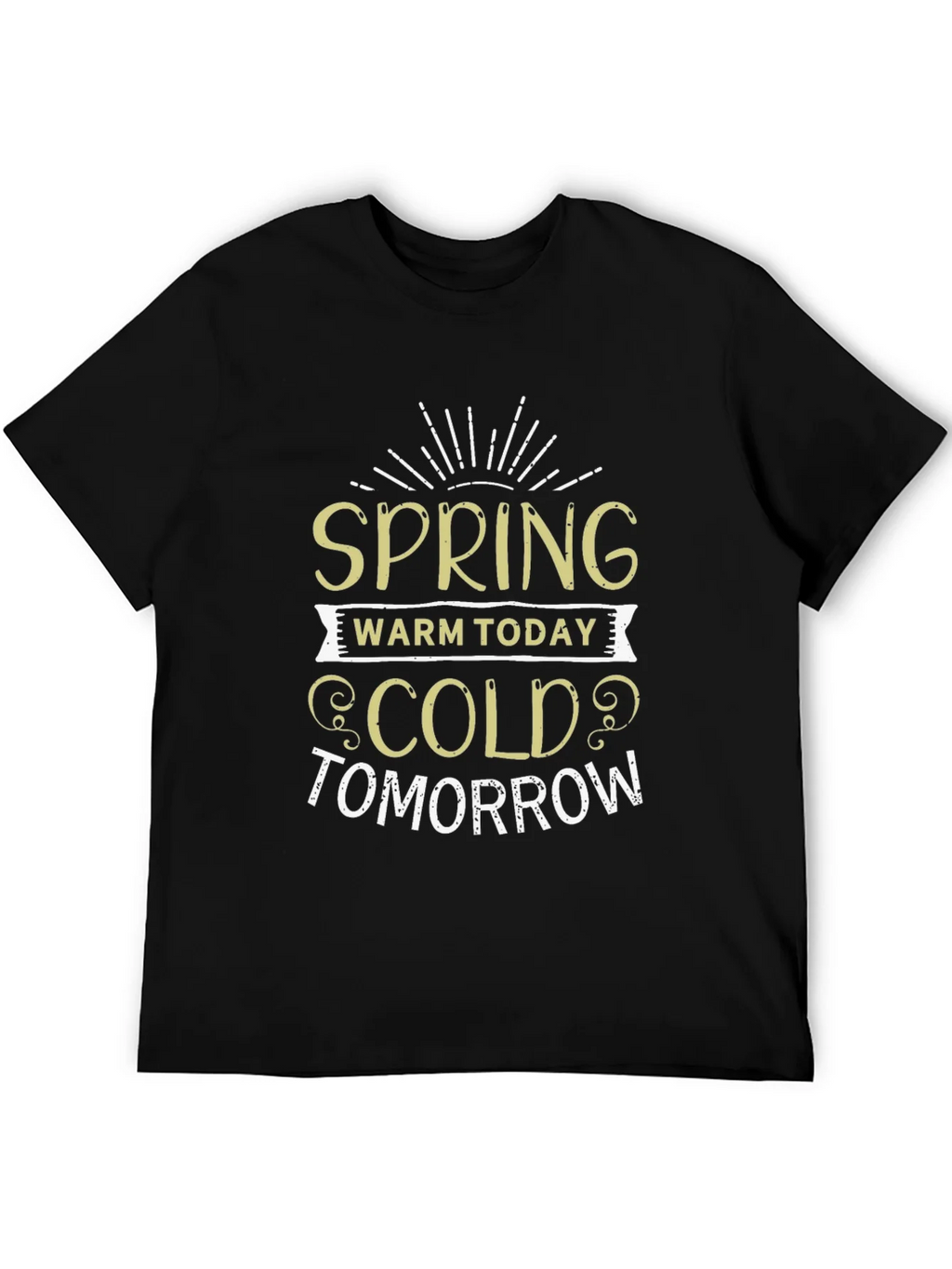 Spring Warm Today Cold Tomorrow T-Shirt product image 5