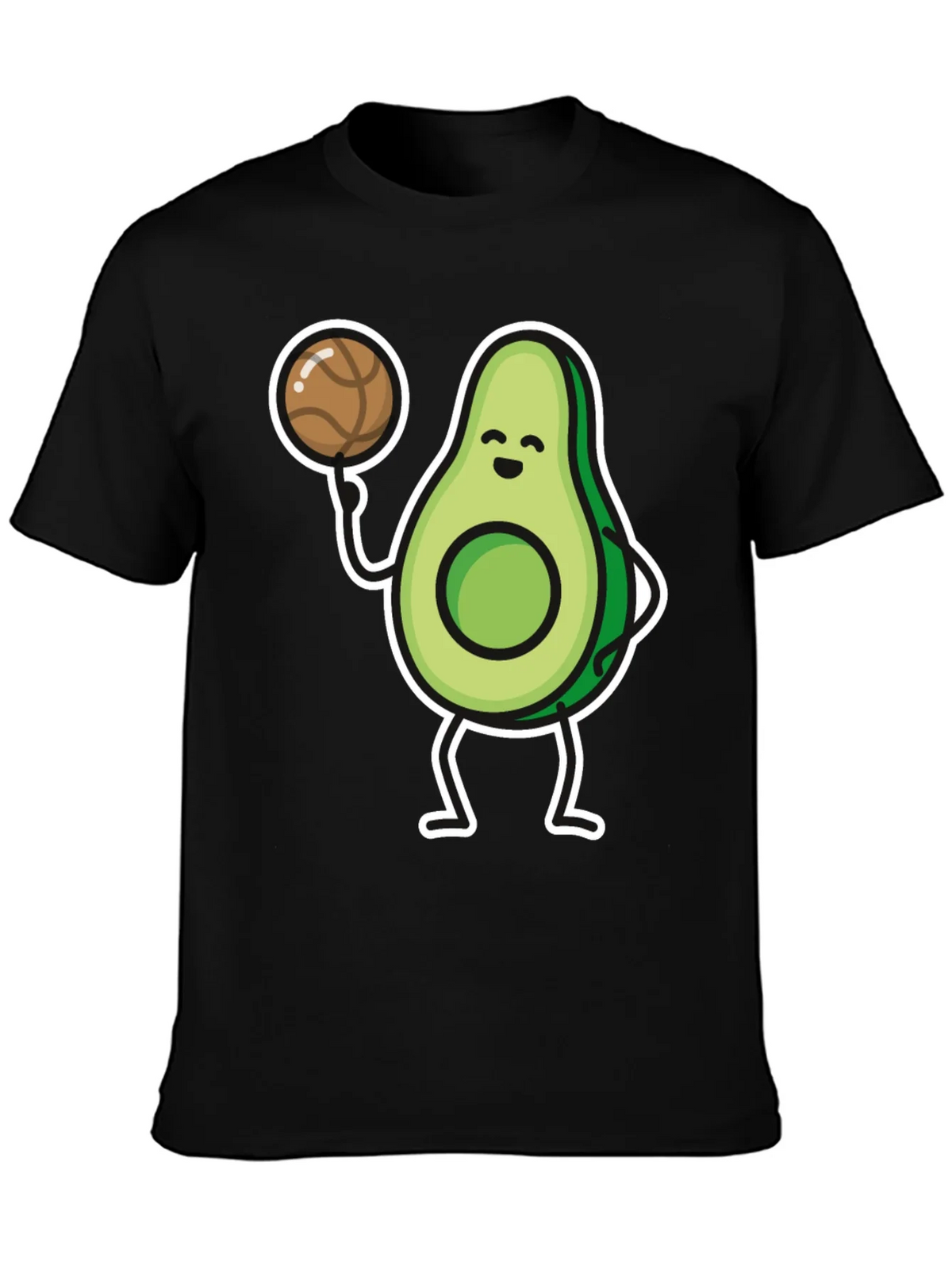 Avocado Basketball Player Graphic T-Shirt product image 3