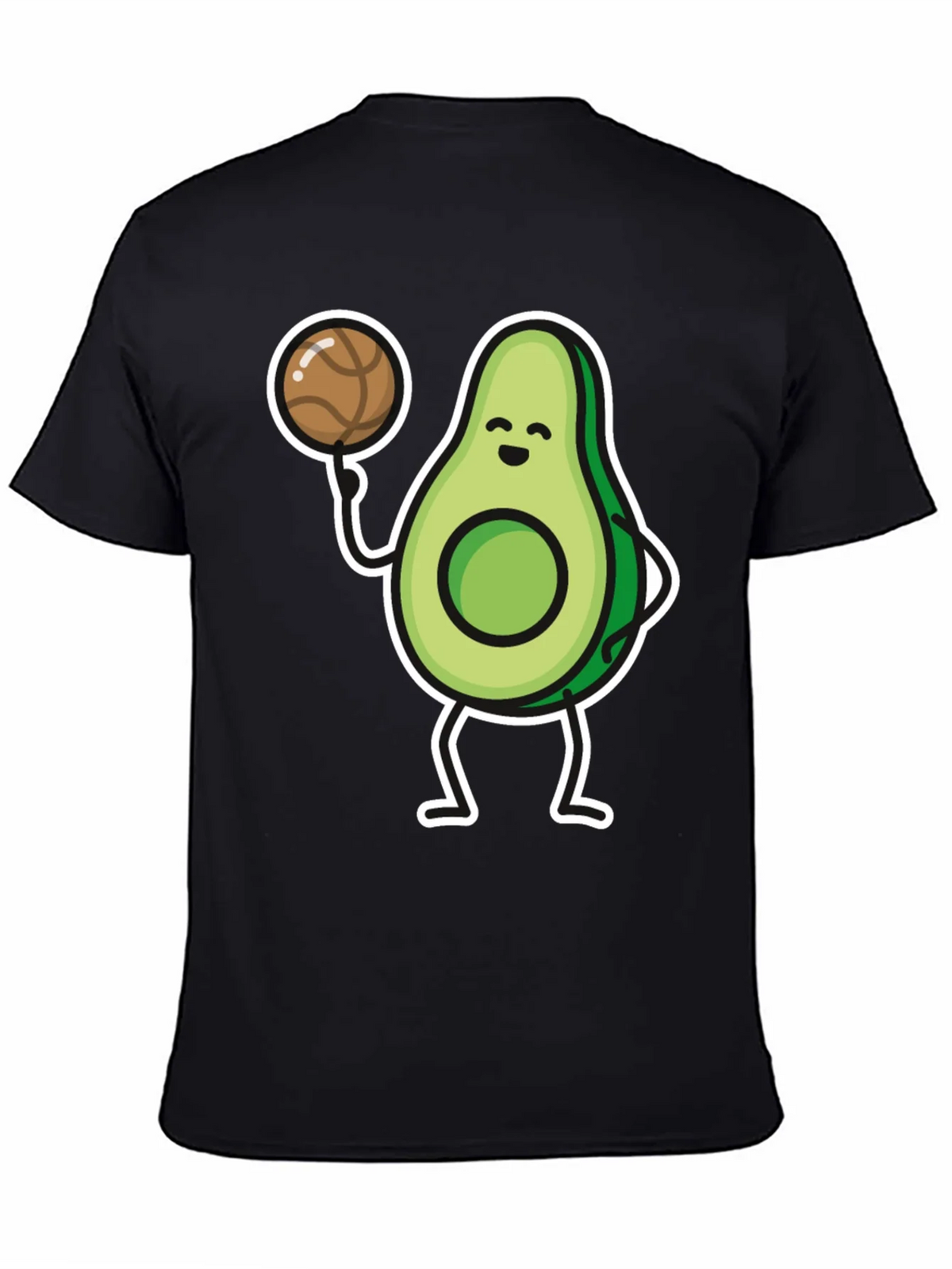Avocado Basketball Player Graphic T-Shirt product image 4