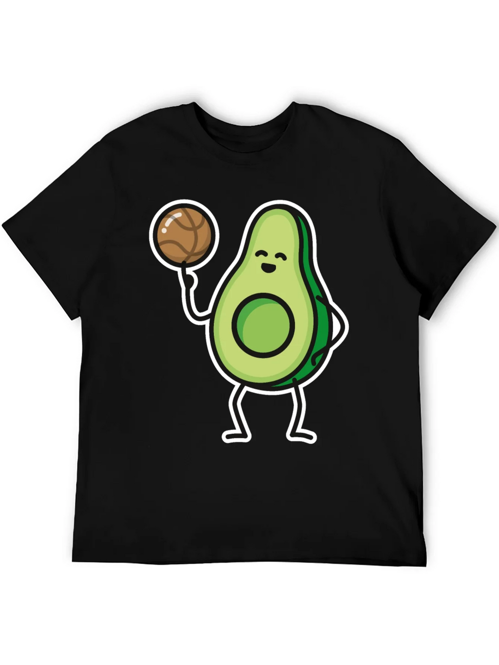 Avocado Basketball Player Graphic T-Shirt product image 5
