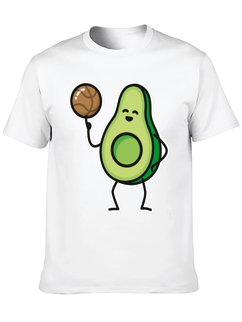 Avocado Basketball Player Graphic T-Shirt product image 9