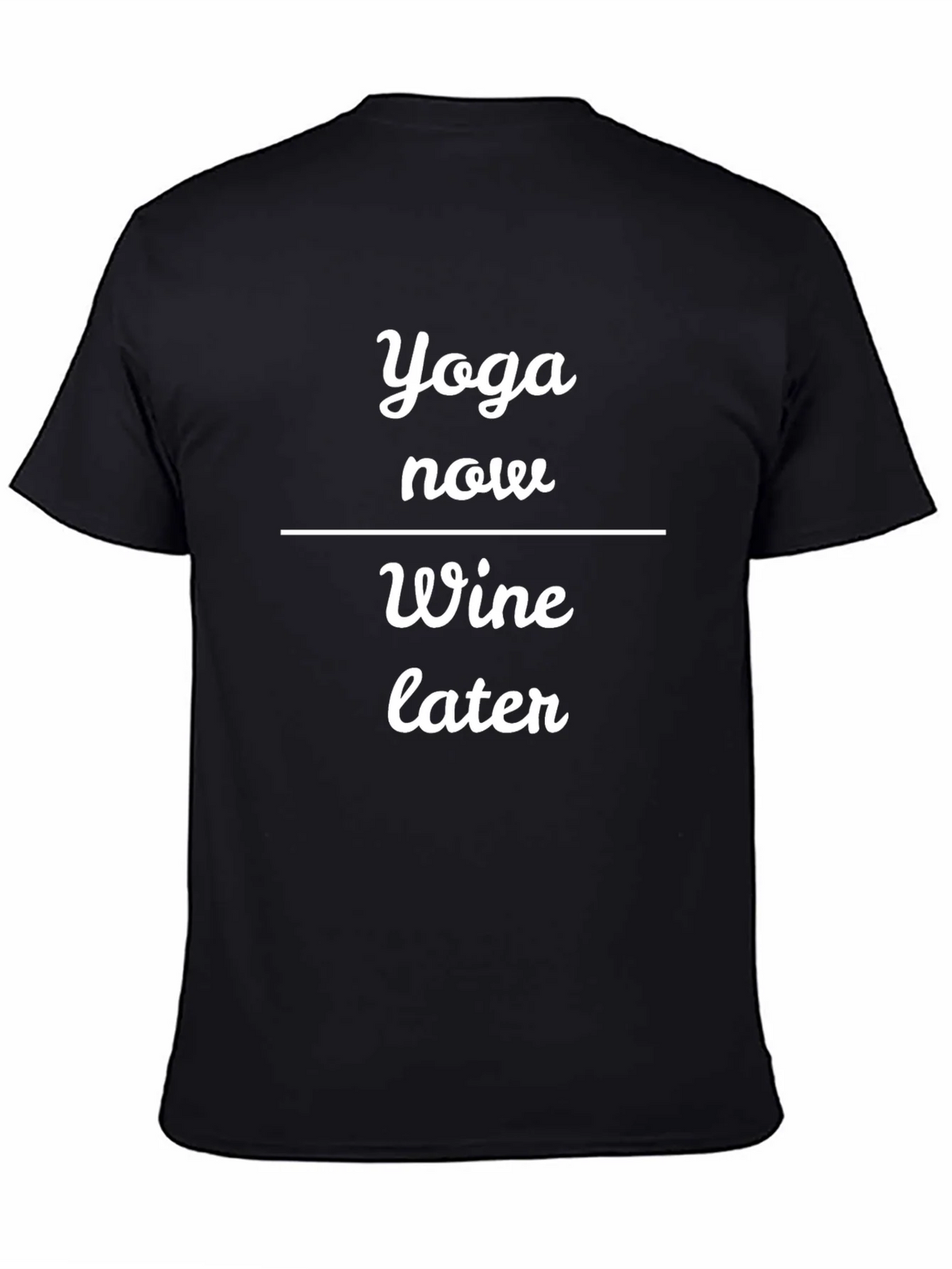 Yoga Now Wine Later T-Shirt product image 4
