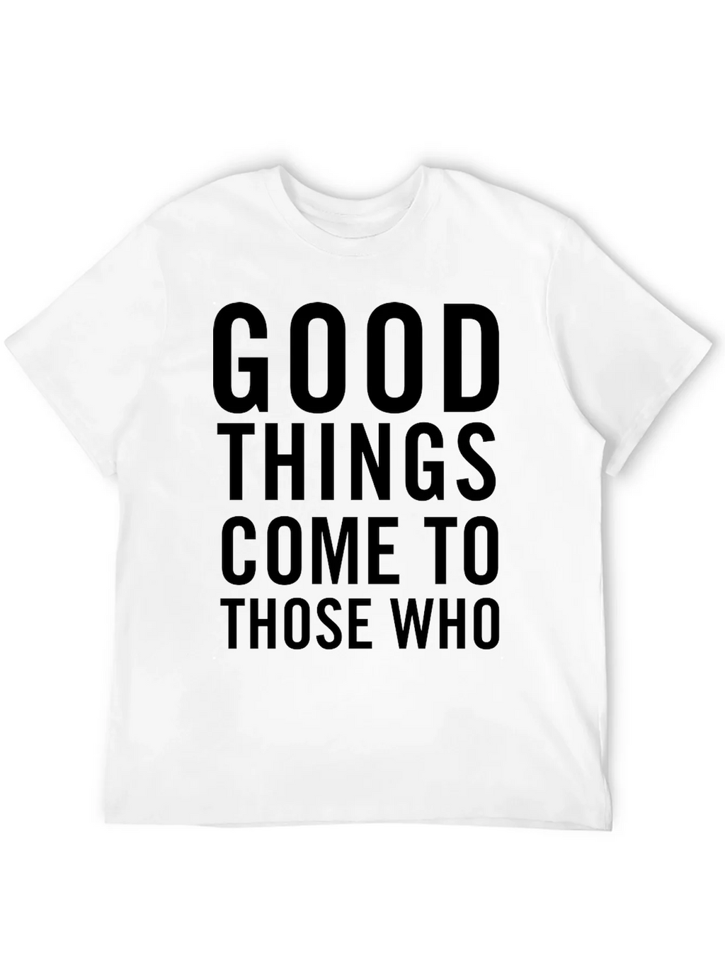 Good Things Come to Those Who Graphic Tee - Black product image 11