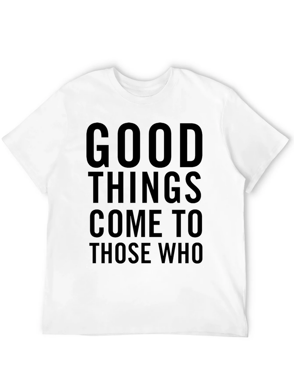Good Things Come to Those Who Graphic Tee - Black product image 11