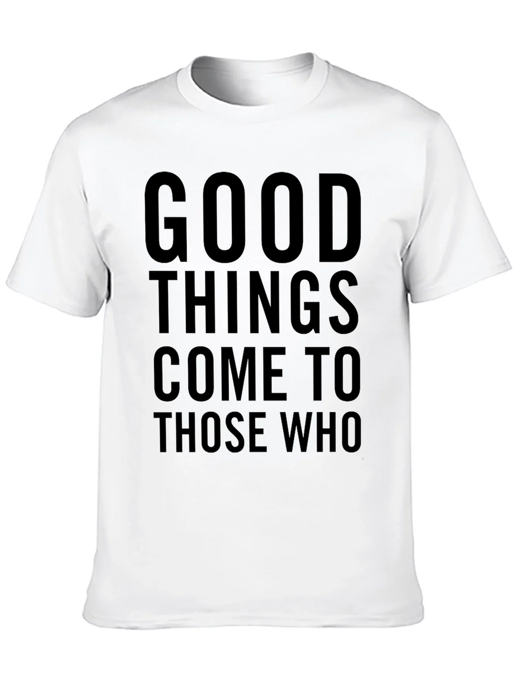Good Things Come to Those Who Graphic Tee - Black product image 9