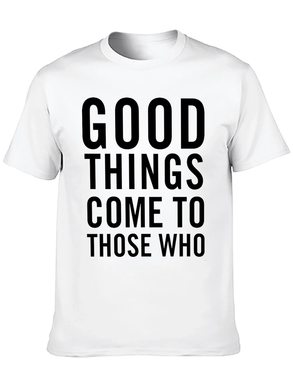 Good Things Come to Those Who Graphic Tee - Black product image 9