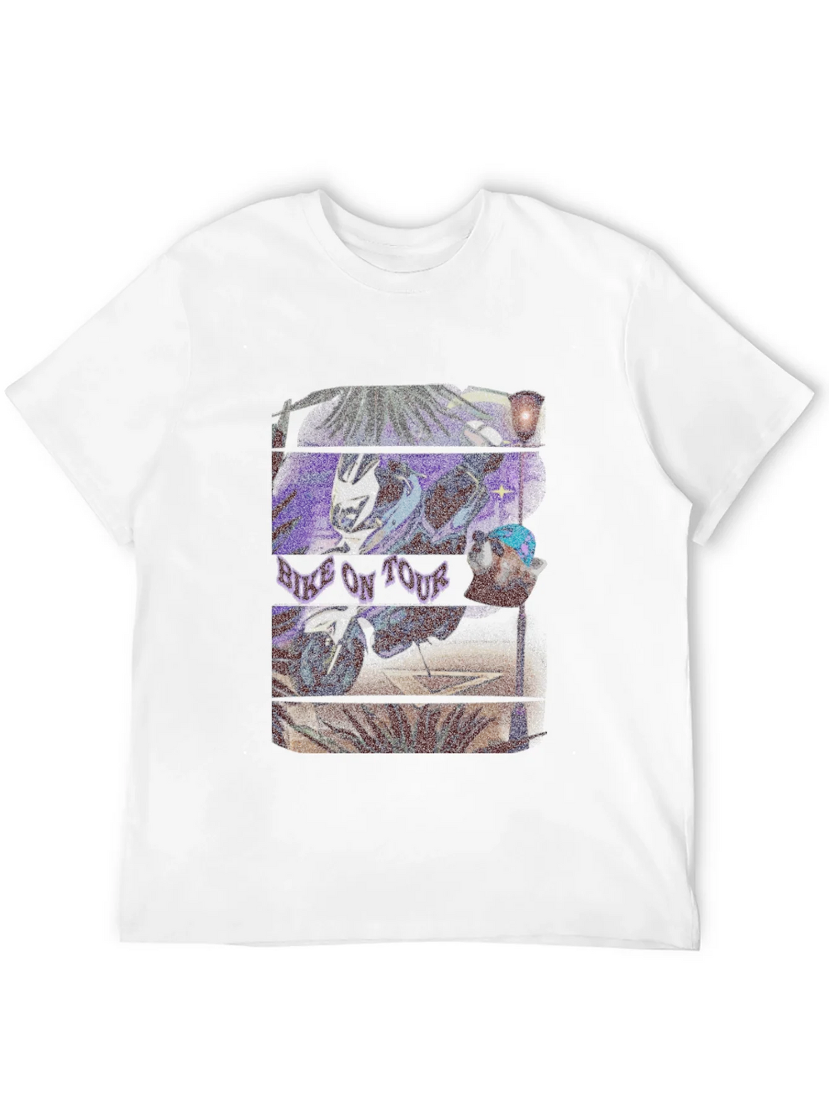 Bike On Tour Graphic T-Shirt product image 3