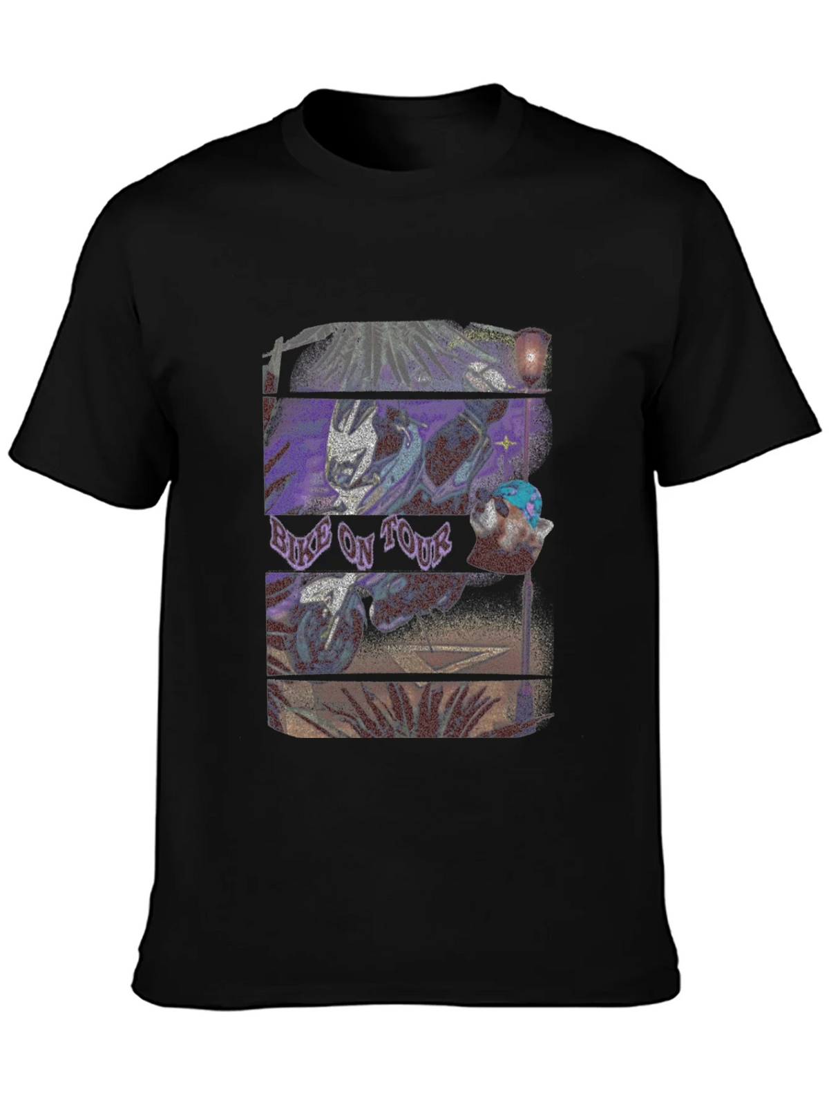 Bike On Tour Graphic T-Shirt product image 6