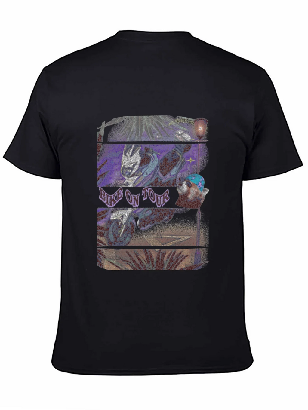 Bike On Tour Graphic T-Shirt product image 7