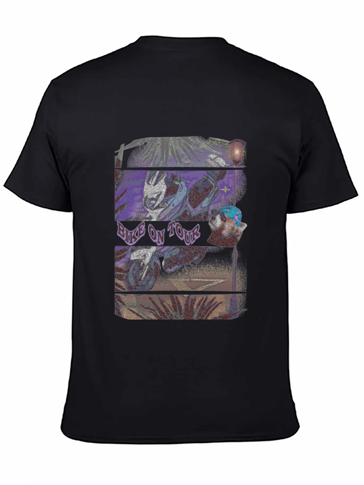 Bike On Tour Graphic T-Shirt product image 7