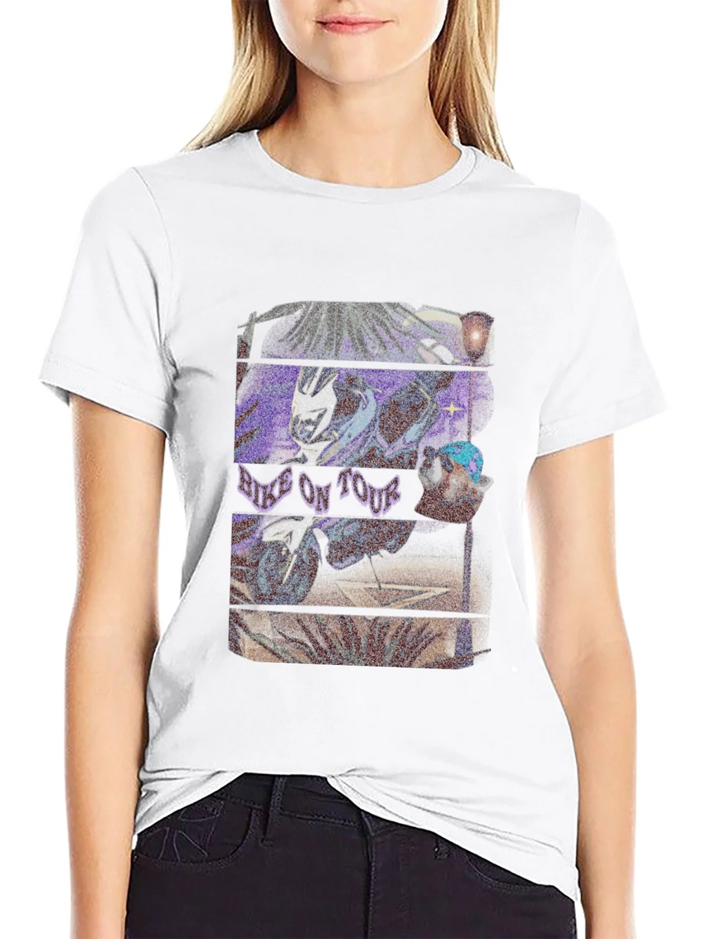 Bike On Tour Graphic T-Shirt product image 11