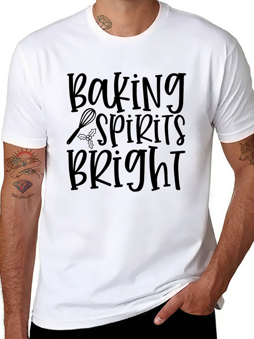 Baking Spirits Bright Graphic Tee product image 7