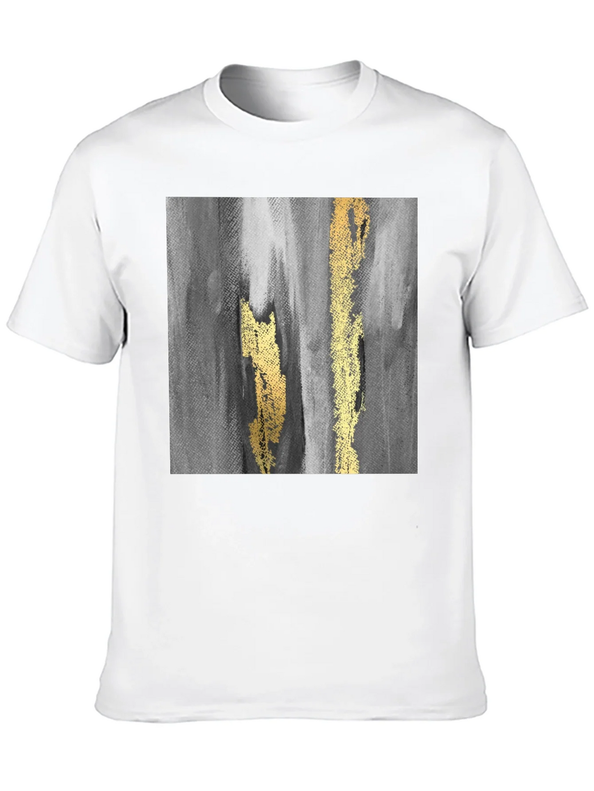 Abstract Art Graphic T-Shirt - Black product image 9
