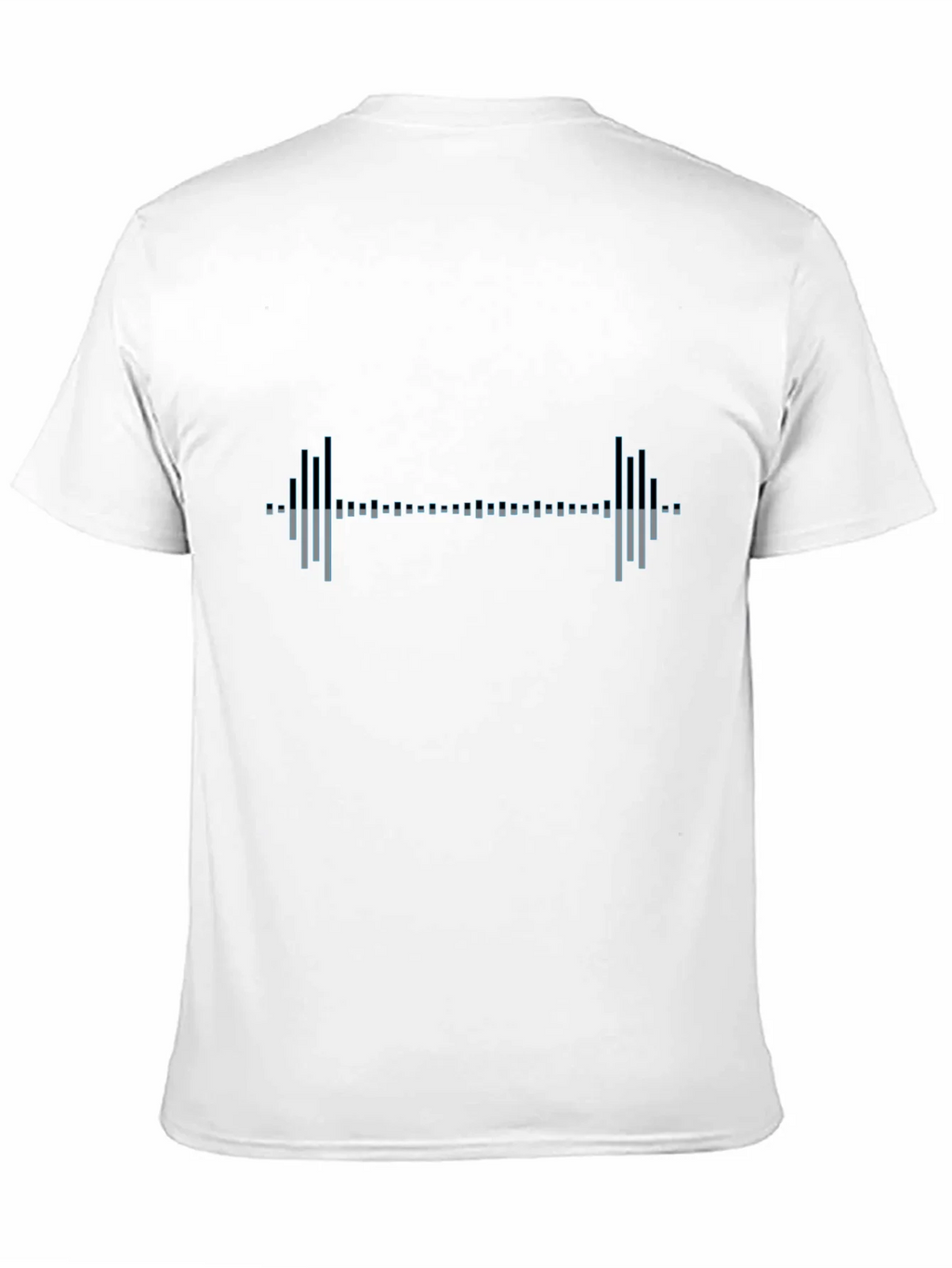 Workout Barbell Graphic Tee - Black Cotton Gym Shirt product image 10