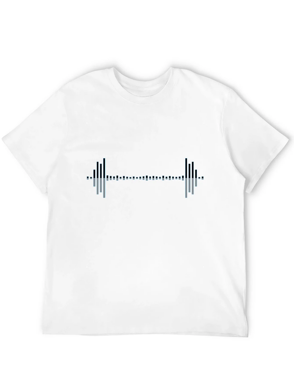 Workout Barbell Graphic Tee - Black Cotton Gym Shirt product image 11