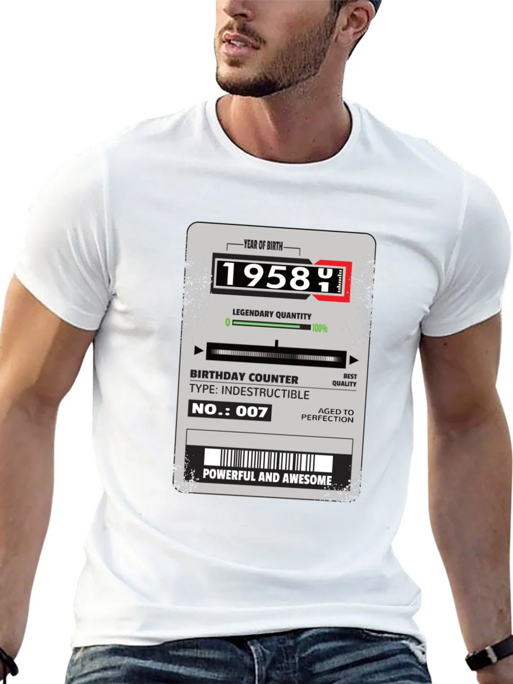 1958 Birthday Year T-Shirt product image 12