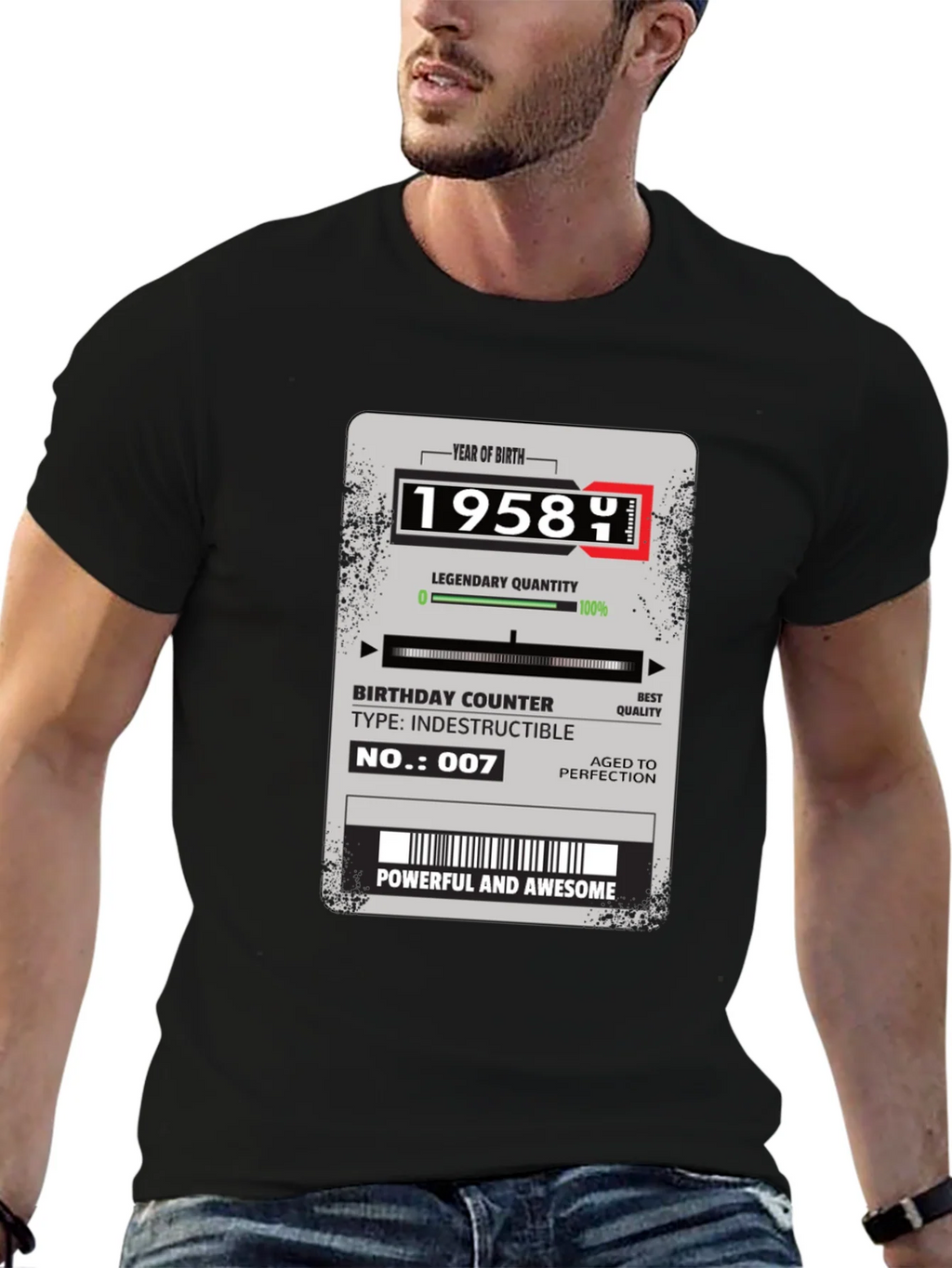 1958 Birthday Year T-Shirt product image 6