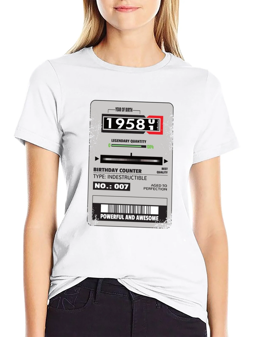 1958 Birthday Year T-Shirt product image 8