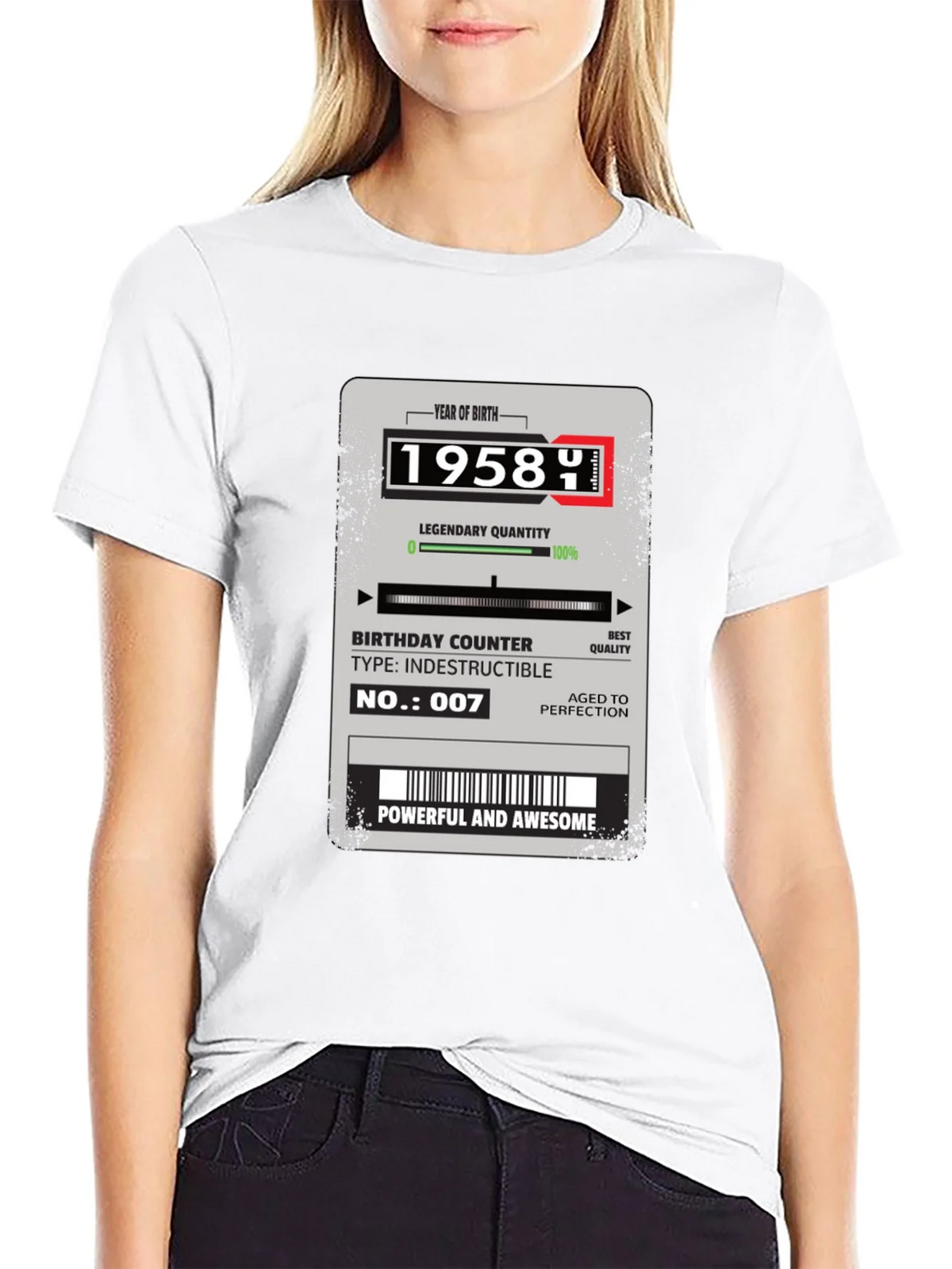 1958 Birthday Year T-Shirt product image 8